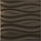 Ekena Millwork 19 5/8in. W x 19 5/8in. H Swell EnduraWall Decorative 3D Wall Panel Covers 2.67 Sq. Ft. WP20X20SSCDB - alternate 1